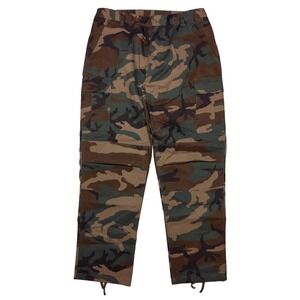 ROTHCO Ultra Force BDU Military Pants Green Camo Woodland Large L Regular